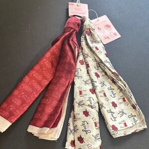 Frasier Sterling set of cowboy theme hair scarves